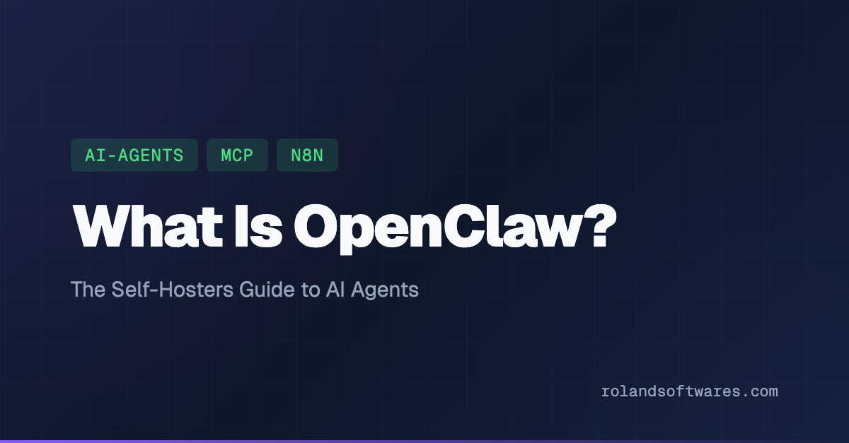 What Is OpenClaw? The Self-Hoster's Guide to AI Agents
